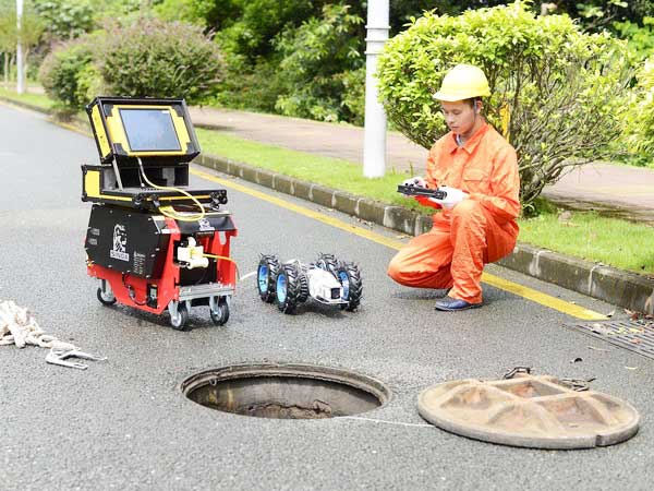 宁明管道机器人检测